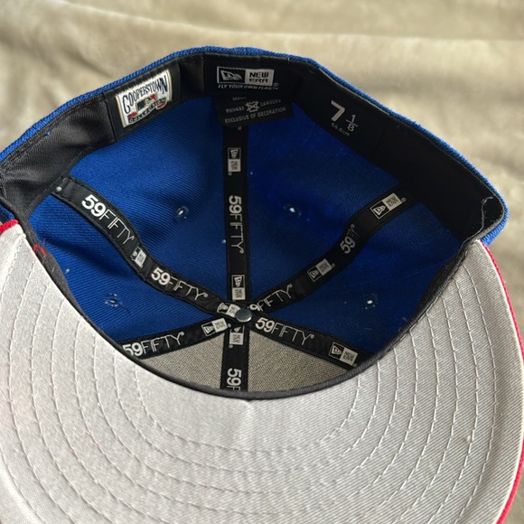Los Angeles Angels fitted hat size 7 1/8 - Picture 2 of 3
